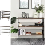 Homcom Indoor 3-LAYER Multi-purpose Ladder Shelf W/ Metal Backing On Bottom. Fixed Price $91.66.