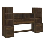 Coaster Westpark 3-PIECE Wood Full Bedroom Set Bookcase Headboard Dark Pine. Fixed Price $629.92.