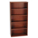 Bush WC24414 5-SHELF Bookcase Hansen Cherry 35.6"W X 15.4"D 72.8"H. Fixed Price $358.57.