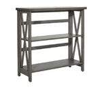 Osp Designs Hillsboro 3-SHELF Bookcase, Gray Wash. Fixed Price $99.99.