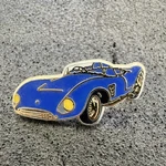 Blue Convertible Collectible Vehicle Pin Limited Edition 123/250. Fixed Price $19.99.