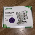 Tarifold TD271 Desktop Display System With 10 Black Pocket Panels. Fixed Price $100.00.