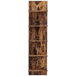 Danya B. Decorative Wall Mount Vertical Shelving Unit Modern 5-TIER Colu. Fixed Price $106.00.