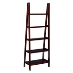 Linon Archdale Open Back 72" Ladder Bookshelf With 5 Shelves Espresso Wood. Fixed Price $137.04.