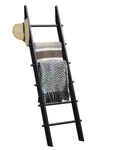 Teakmama 6-TIER Blanket Ladder With Hanging Knobs, 5.5 Ft Wall Leaning Blanke.... Fixed Price $55.18.