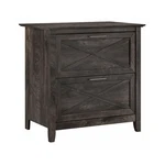 Bush Home Key West 2 Drawer Lateral File Cabinet Dark Gray. Fixed Price $299.99.