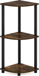 Furinno Turn-n-tube 3-TIER Reversible Round Tube, Amber Pine/black. Fixed Price $35.16.