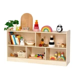 Wooden Toy Shelf Kids Montessori Book Organizer 5 Section Open Shelving Leeshyah. Fixed Price $154.99.