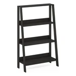 Furinno Ladder Bookcase Display Shelf 4-TIER Espresso. Fixed Price $57.12.