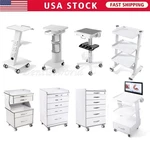 Azdent Dental Mobile Cabinet Cart With Drawers Medical Tool Trolley Sockets. Fixed Price $246.39.
