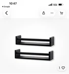 Shelves Wallniture Utah Mount Kids Bookshelf Nursery Floating 2 Set Black. Fixed Price $27.00.