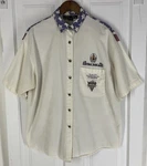 Central Park Ny Jazz Festival Volunteer Shirt Vtg 1990 Line Jeans, Size Med. Fixed Price $17.50.