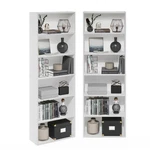 Furinno Jaya Set Of 6-TIER Bookcase 9.5 X 24.6 71 For. Fixed Price $259.23.