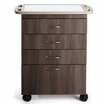 Midmark M4 Mobile Treatment Cabinet With Locks Soft Edge Handle Top. Fixed Price $2878.01.