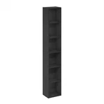 Furinno 24009BKW 12.1 In. 6-TIER Open Shelf Bookcase Blackwood. Fixed Price $22.77.