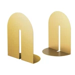 Ondeam Runway Gold Bookends For BOOKS,1 Pair Metal Holders Medium,. Fixed Price $26.11.