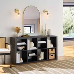 Better Homes & Gardens 8 Cube Organizer With 4 Shelf Inserts, Tobacco Oak. Fixed Price $167.50.
