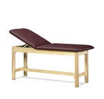 New Clinton Exam Table Premium Classic Series Treatment #1010-27 Burgundy. Fixed Price $500.00.