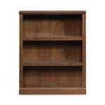 Sauder 410372 Bookcase Oiled Brown 3-SHELF 35.27W X 13.3D 43.78H. Fixed Price $148.15.