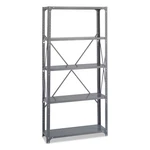 Commercial Steel Shelving Unit Five-shelf 36W X 12D 75H Dark Gray 6265. Fixed Price $189.54.