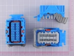 Lot Of 10 Aptiv 13528608 56 Way Blue Micro 64 Sealed Female Connector. Fixed Price $199.99.