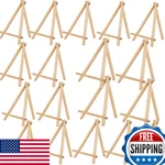 9.4IN Natural Pine Wood Tripod Easel - Painting & Photo Display, Portable. Fixed Price $62.63.