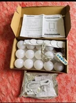 Boahaus Vanity Mirror Led Lights 10 Pack, Adjustable Color Temp, Usb, Dimmable. Fixed Price $12.00.