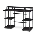 Espresso Turn-n-tube Computer Desk Stylish & Functional Workspace Solution. Fixed Price $104.99.