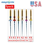 5PACK Dental Rotary Files Blue Large Taper Niti Endodontic Easyinsmile. Fixed Price $48.46.