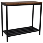 Carolina Classics Ryan Wood And Metal Console Chestnut. Fixed Price $132.12.