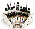 Vallejo Corner Module Paint Stand 44 Bottles - Hobby Model #26008. Fixed Price $26.25.