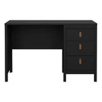 Tvilum Madrid Home Office Writing Desk With 3 Storage Drawers Black Matte. Fixed Price $215.75.