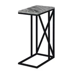 Convenience Concepts Tucson End Table Gray Faux Marble Wood And Black Metal. Fixed Price $76.36.