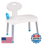 Carex Easy Transfer Shower Bench - Chair For Elderly And Tub. Fixed Price $109.48.
