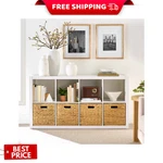Better Homes & Gardens 8 Cube Storage Organizer White Texture Shelving Unit. Fixed Price $87.99.