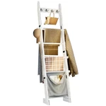 Refgy 5-TIER Blanket Shelf 5.3FT 63 Wall Leaning For. Fixed Price $69.94.