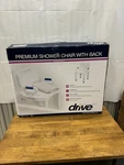 Drive Medical Premium Shower Chair With Back And Arms RTL12505 -. Fixed Price $30.00.