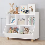 Utex Toy Storage Organizer Kids Bookshelf And Legs 5 Cube. Fixed Price $148.15.