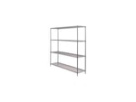 Alera ALESW207218BA Black Anthracite Plus Wire Shelving Kit. Fixed Price $316.99.
