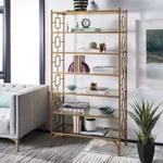 Safavieh Brooklyn 7-TIER Etagere Gold / Clear. Fixed Price $412.78.