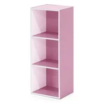 Bookshelf Tier Cube 9.3 X 12 31.531.5 Open Shelves White Pink Furinno Luder. Fixed Price $51.99.