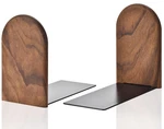 Lauvee Ends, Sturdy Wooden For Shelves - Small, Black Walnut. Fixed Price $17.22.