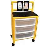 Mjm Isolation Cart Yellow Side Panels. Fixed Price $315.40.