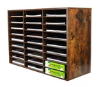 Pag Wood Literature Organizer Sorter Student Mailbox For Classroom Deskt.... Fixed Price $206.37.