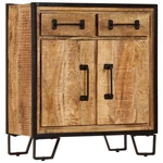 Vidaxl Cabinet Each One's Unique Solid Mango Wood 25.6 11.8 27.6. Fixed Price $382.99.