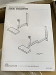 Rubbermaid Fluid Ult Arm Wall Mounted Workstation Component 1970019 No Hardware. Fixed Price $229.99.