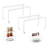Ziroland 2-PACK Small (10.8X5.3INCH) White Stackable,. Fixed Price $27.84.