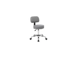 Boss Grey Caressoft Medical Stool W/ Back Cushion. Fixed Price $101.99.