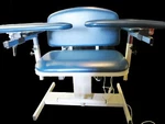 Clinton Power Series Extra-wide Blood Drawing Chair With Padded Arms. Fixed Price $21500.00.