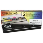 Daniel Smith Watercolor Half Pan - Set Of 12, Metal Box, Assorted. Fixed Price $63.99.